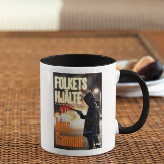mugg med tryck "Folkets hjälte"